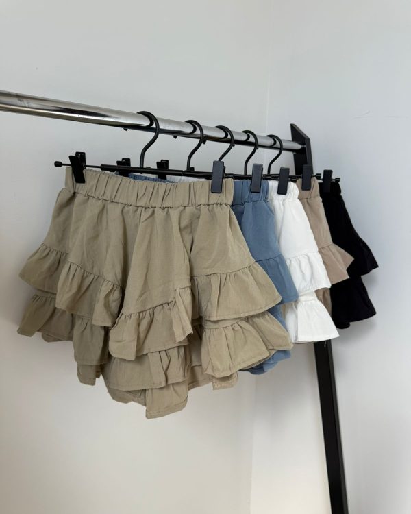 #151 | Short pollera con volados