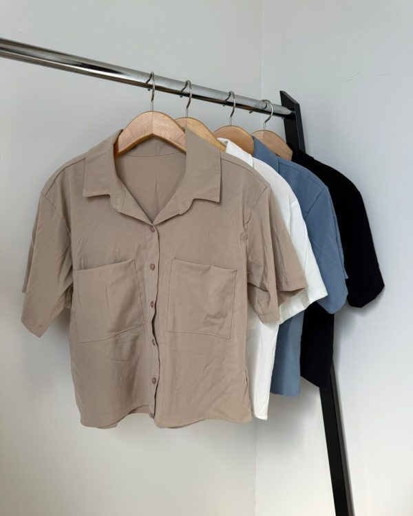 #163 | Camisa M/C de lino