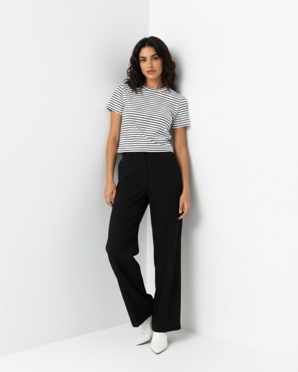 #136 | Remera Básica Rayada