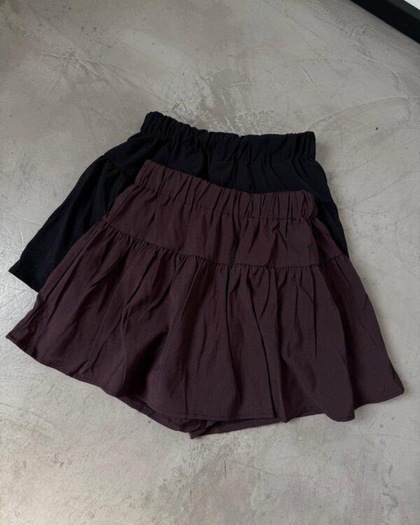 art.148 Falda short de lino