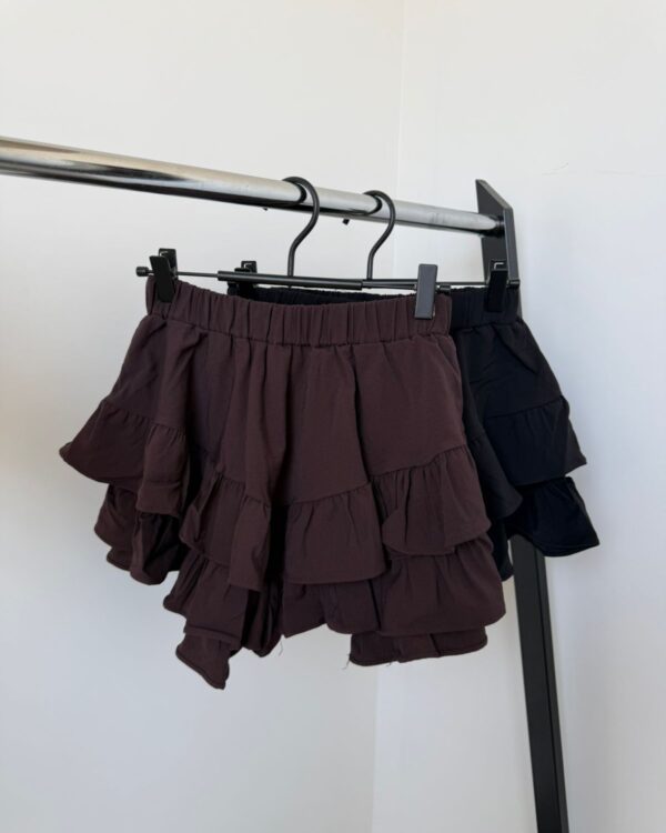 art.151 Falda volados con short interno (Lino)