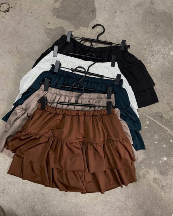 art.165 Falda volados con short interno micro