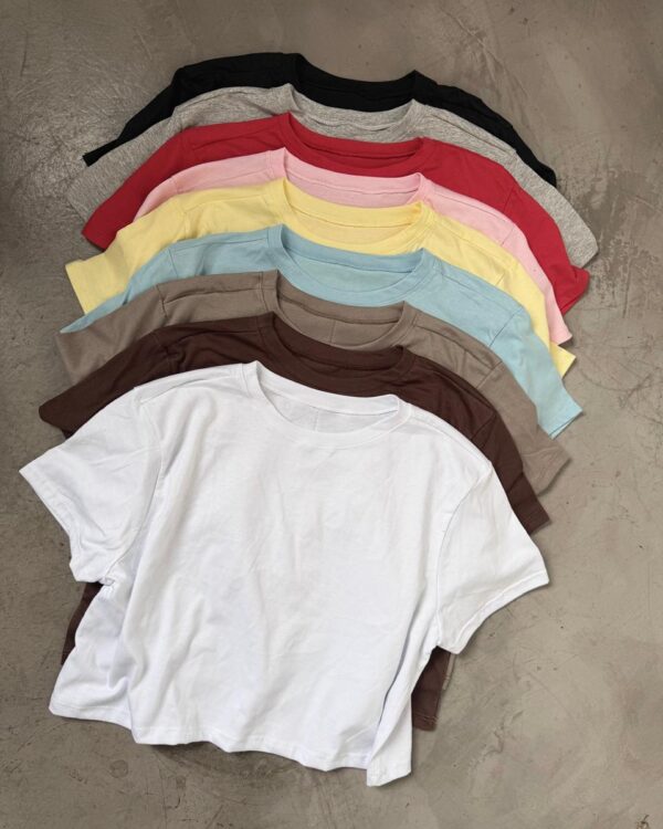 #011 | Remera jersey crop